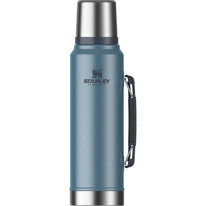 Stanley Classic Bottley Thermosflasche Hammertone 1l iceblue