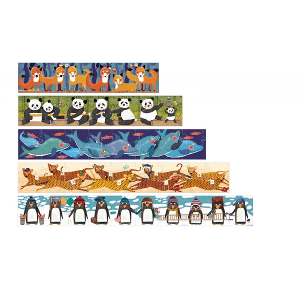 Londji 10 Pinguin Puzzle 1+2+3+...+10 Teile